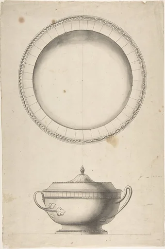 Covered Dish with Tray