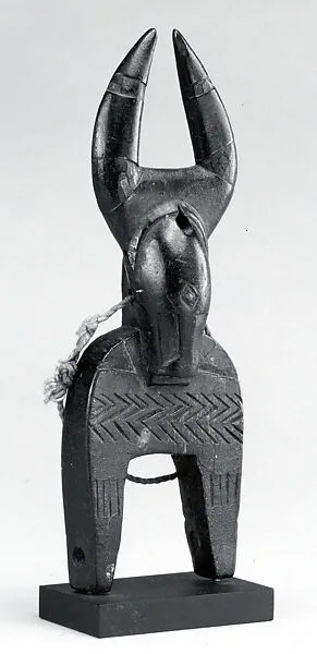 Heddle Pulley with Animal — Unknown