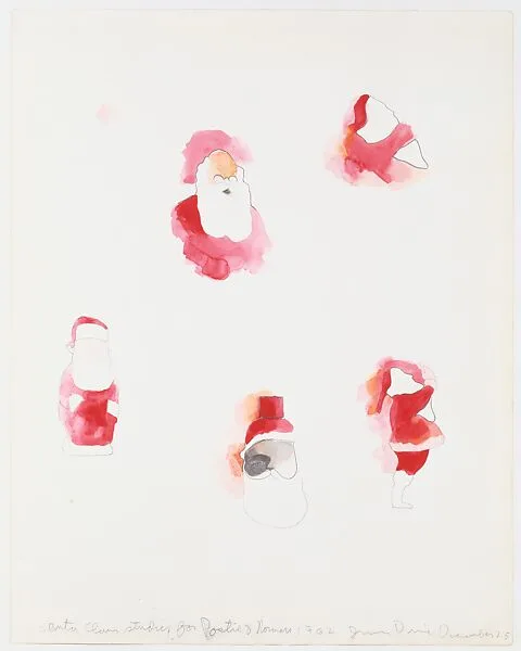 Santa Claus Studies — Jim Dine