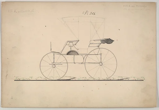 Design for Phaeton, no. 356