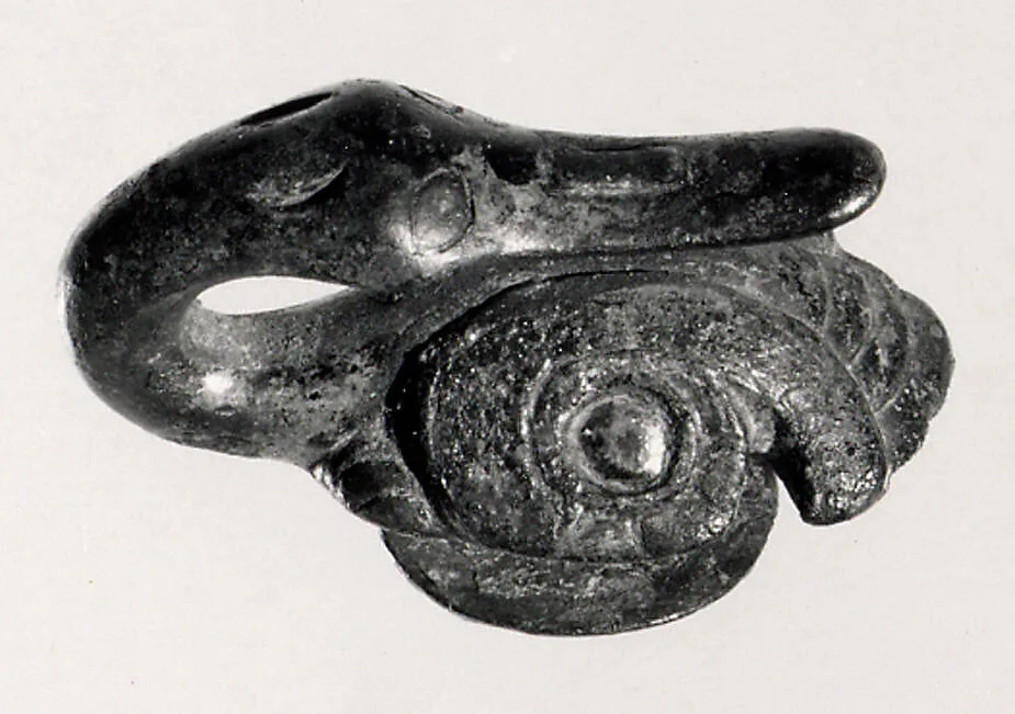 戰國 鎏金青銅帶鈎|Belt hook — Unknown