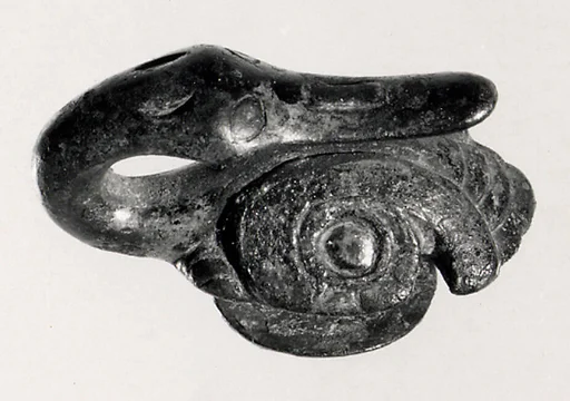 戰國 鎏金青銅帶鈎|Belt hook