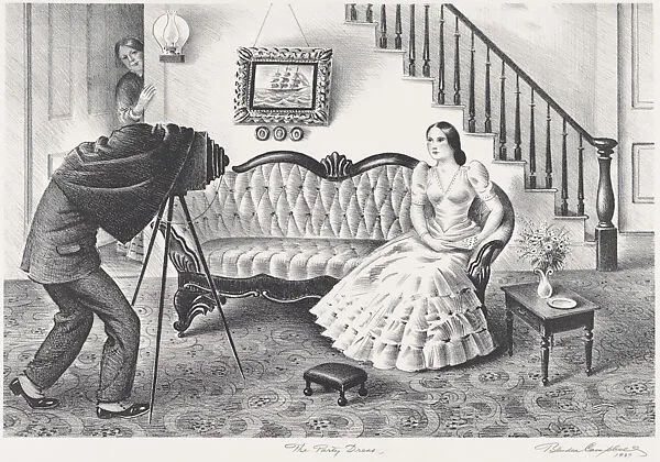 The Party Dress — Blendon Reed Campbell|WPA