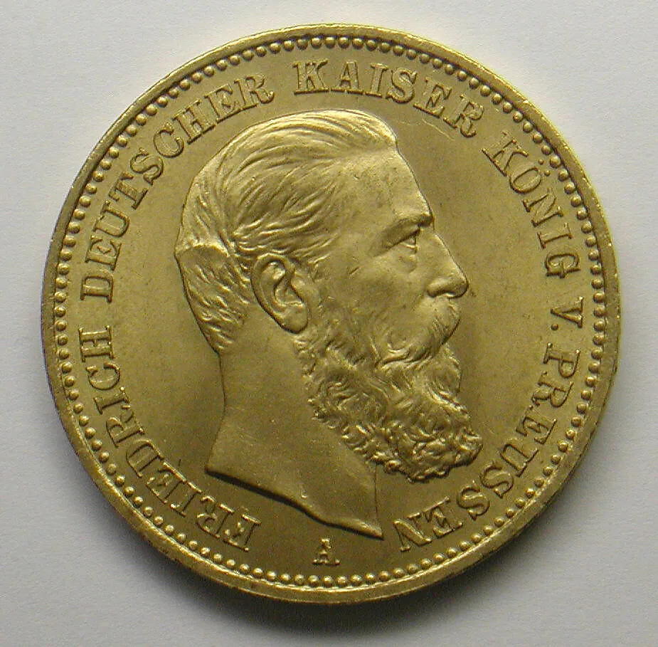 20-mark piece, Frederick I, German Emperor, 1888 — Unknown