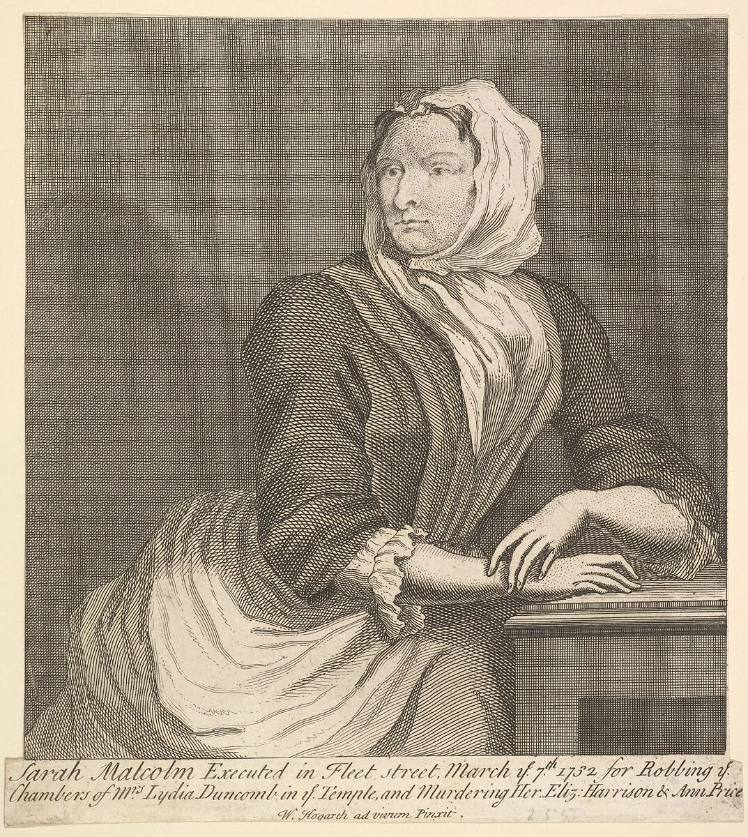 Sarah Malcolm — William Hogarth