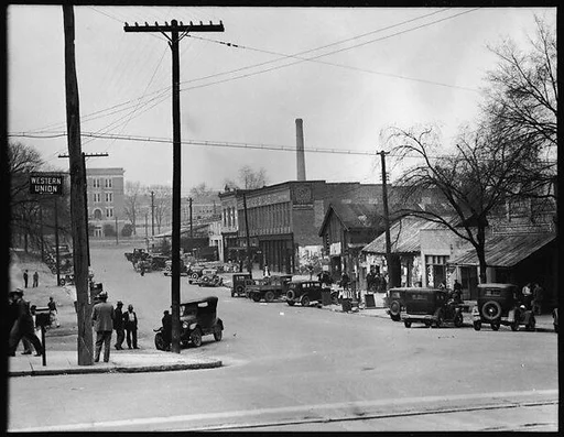 [Street Scene, Milledgeville, Georgia]