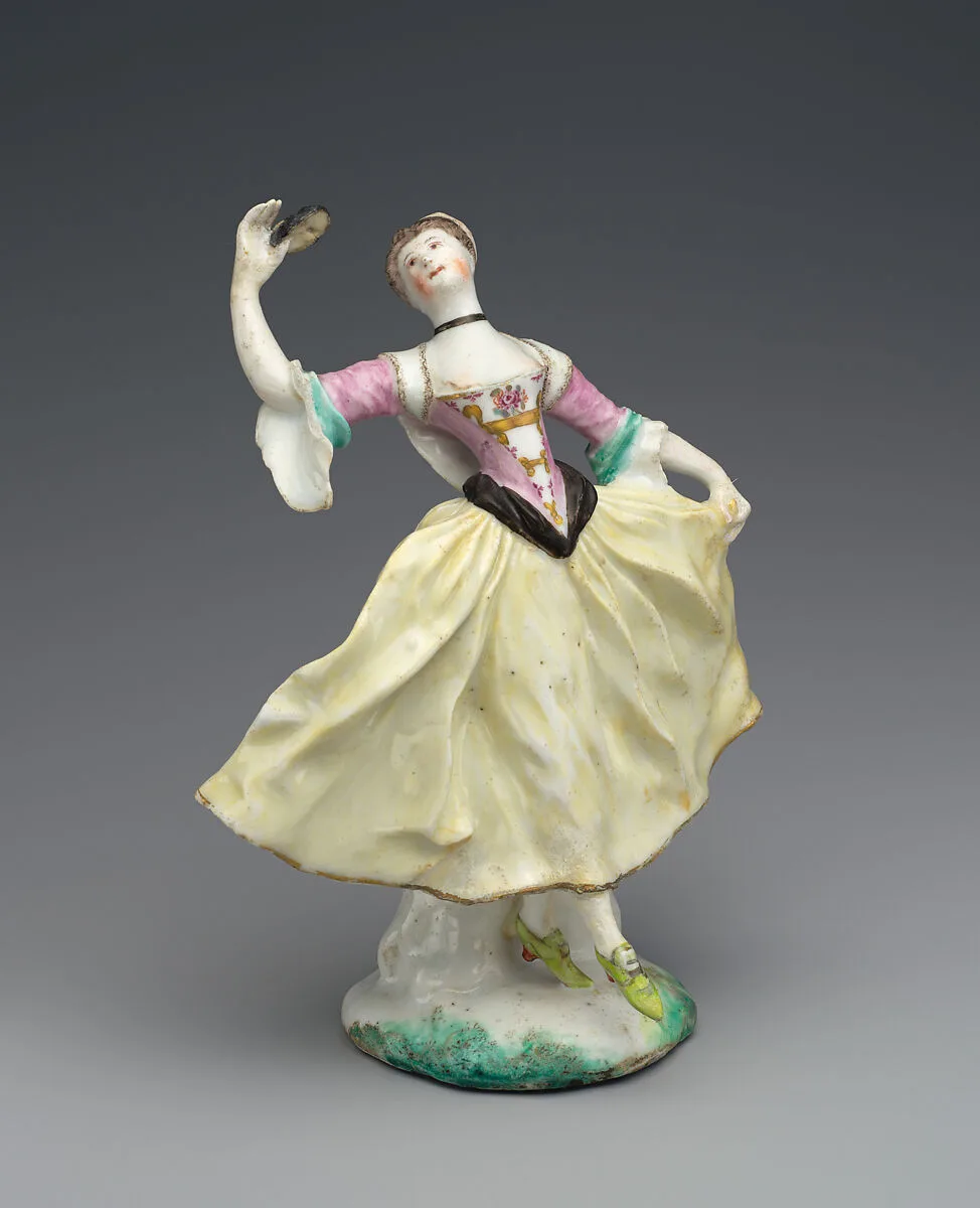 Dancer (one of a pair) — Derby Porcelain Manufactory