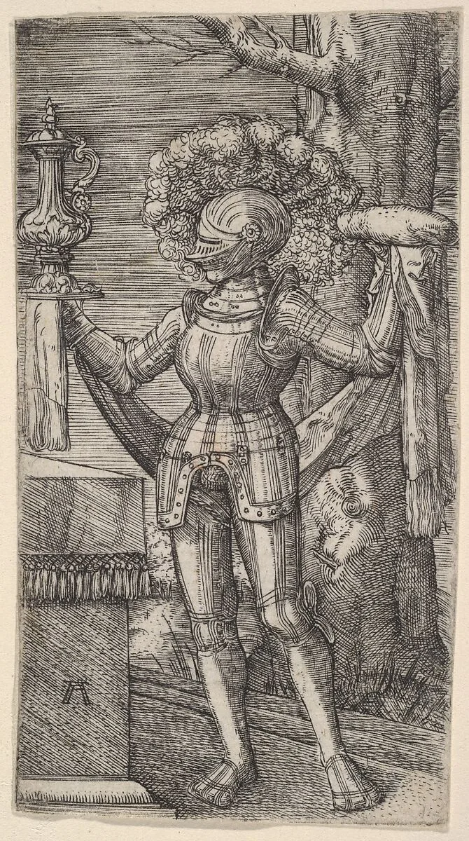 Knight with Bread and Wine — Albrecht Altdorfer