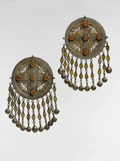 Pectoral Disc Ornament, One of a Pair