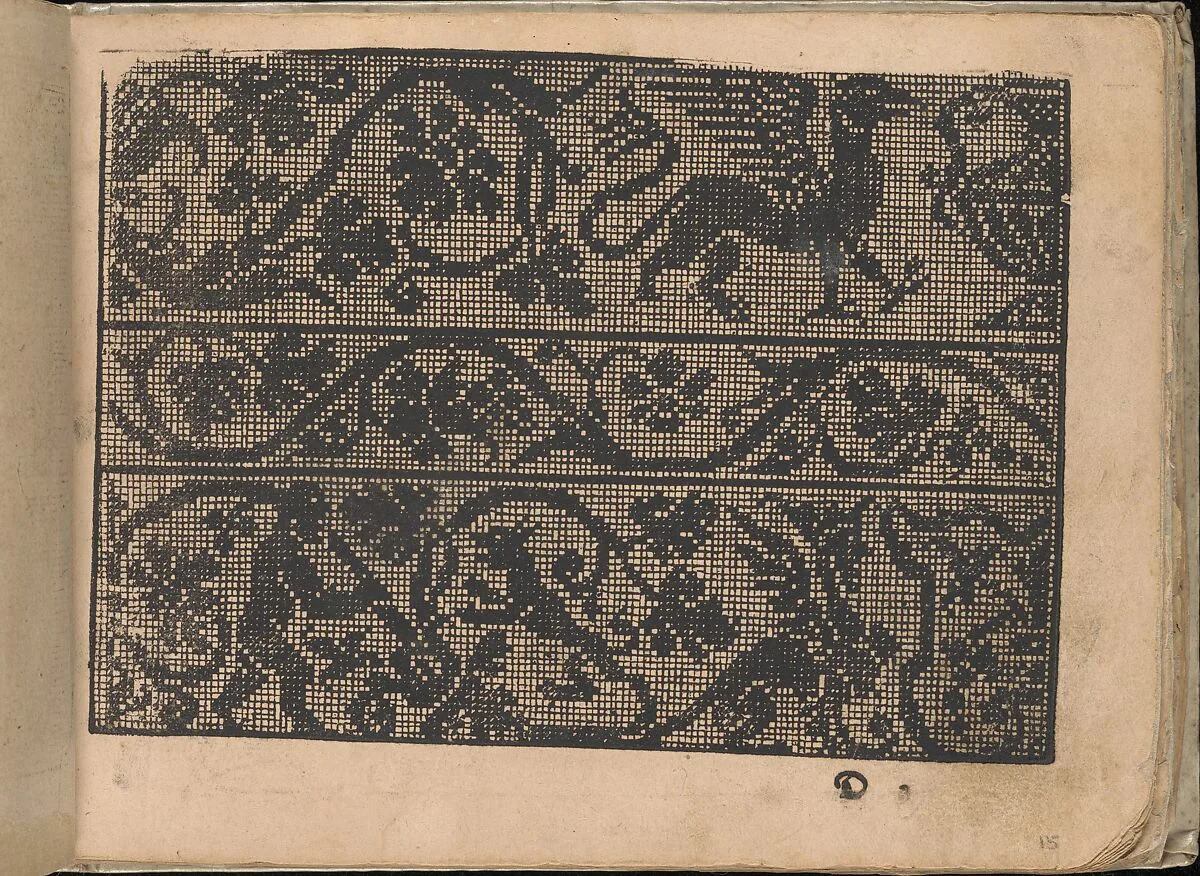 Neu künstlich Modelbuch (page 15r) — Bernhard Jobin
