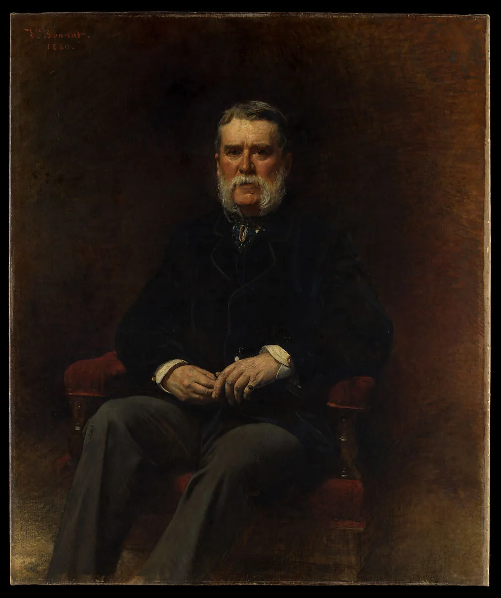 John Taylor Johnston (1820–1893) — Léon Bonnat