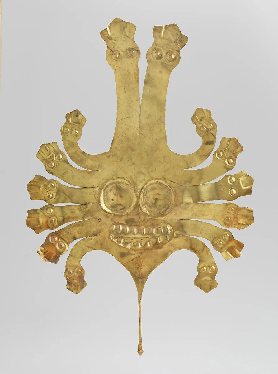 Headdress ornament — Nasca artist(s)