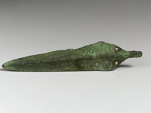 Copper alloy dagger blade