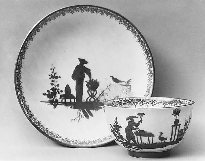 Cup and saucer — Meissen Manufactory