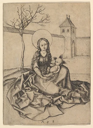 The Madonna and Child in the Courtyard