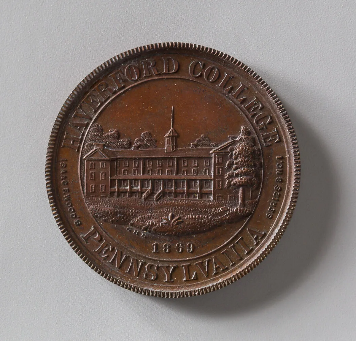 Haverford College, Memorial of Class of 1862 — George Hampden Lovett