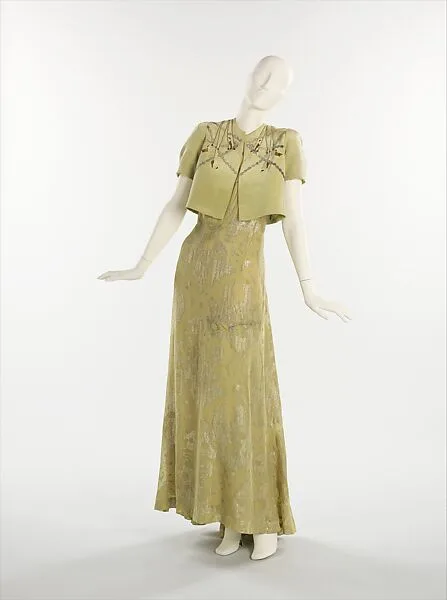 Evening ensemble — Elsa Schiaparelli|Henri Bendel