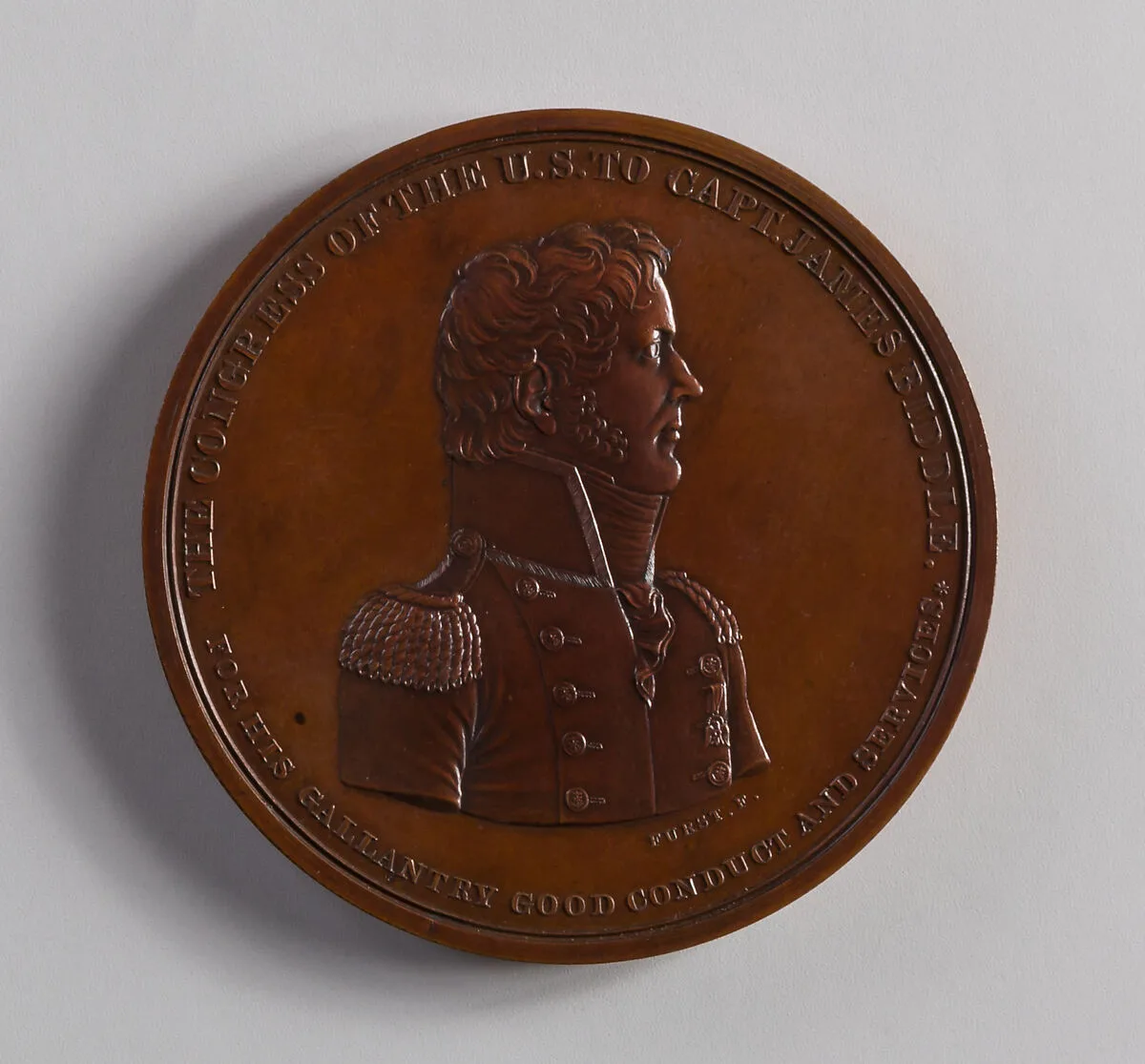 Medal of Captain James Biddle — Moritz Fürst