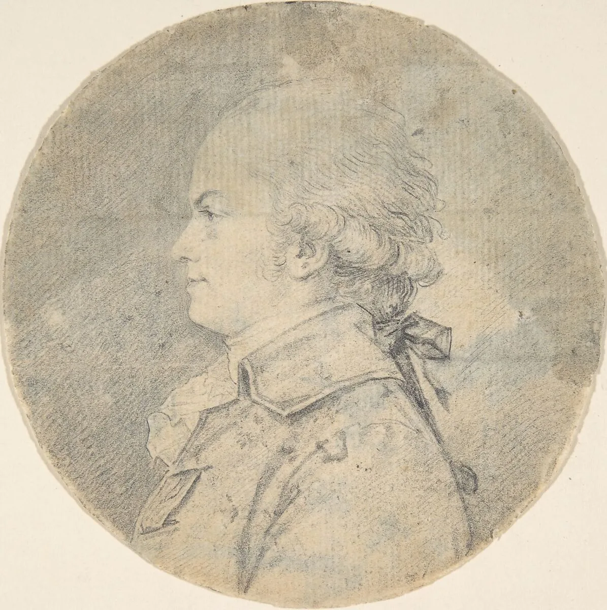 Bust of a Man — Anonymous, French, 18th century