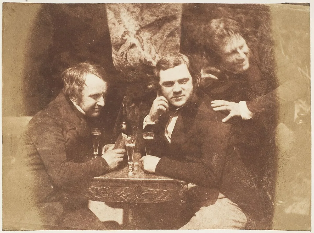 "Edinburgh Ale" James Ballentine, Dr. George Bell, D.O. Hill — David Octavius Hill|Robert Adamson|Hill and Adamson
