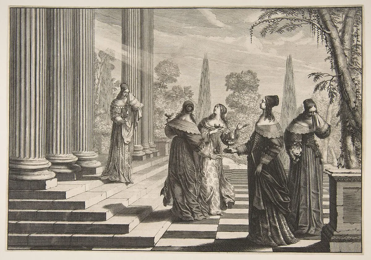 The Foolish Virgins Rejected — Abraham Bosse