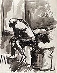 Seated Figure — Leon Kelly