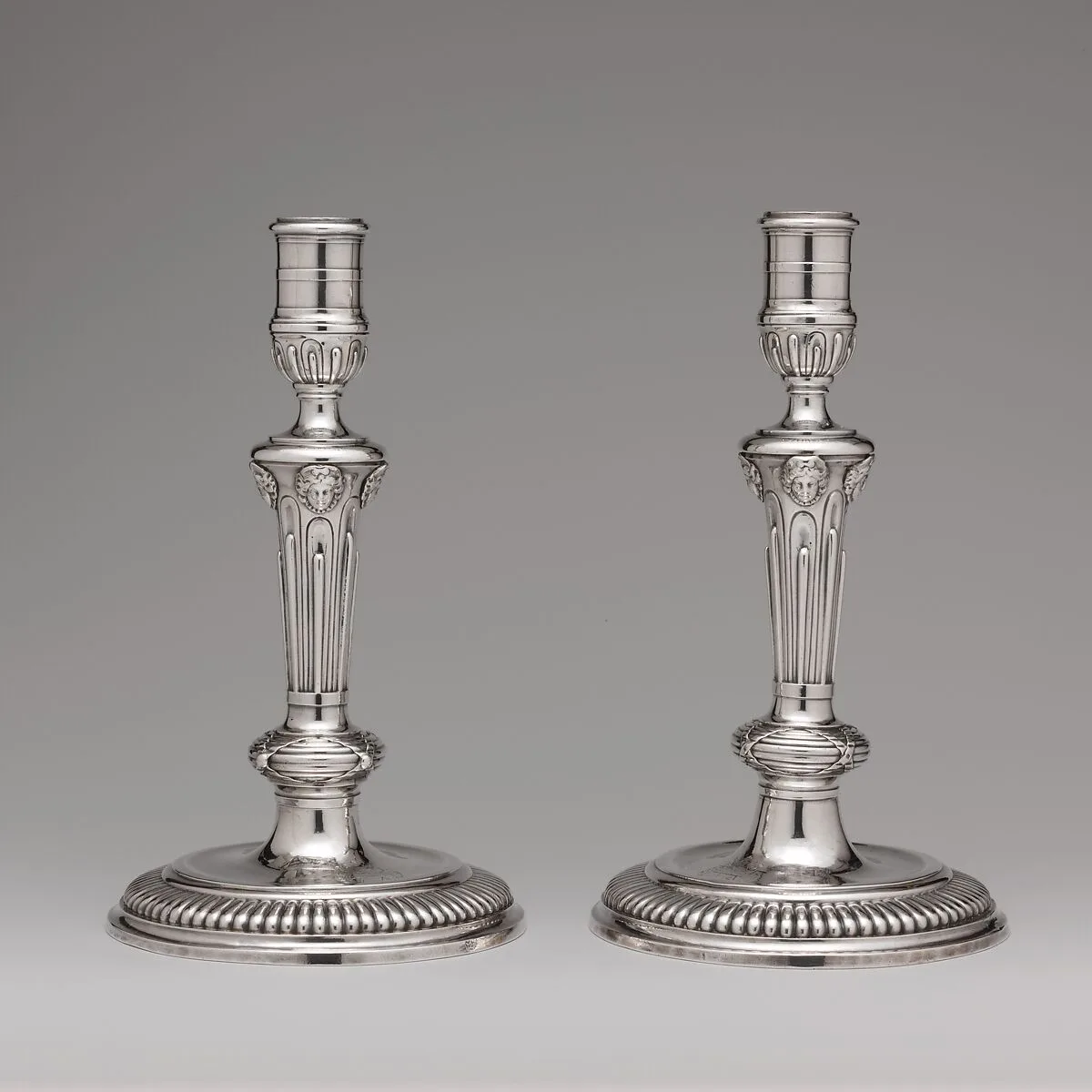 Pair of candlesticks — Charles Petit