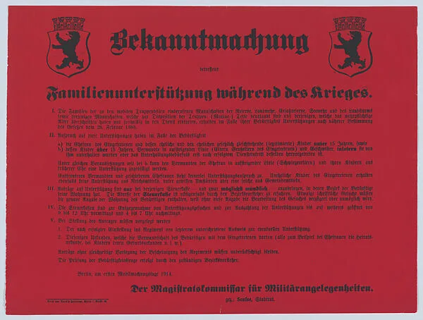 Bekanntmachung — Anonymous