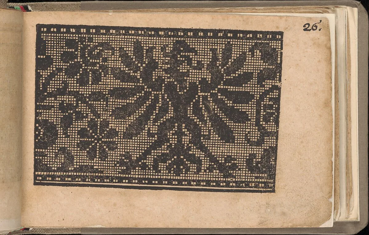 Schön newes Modelbuch (Page 26r) — Sigismundus Latomus