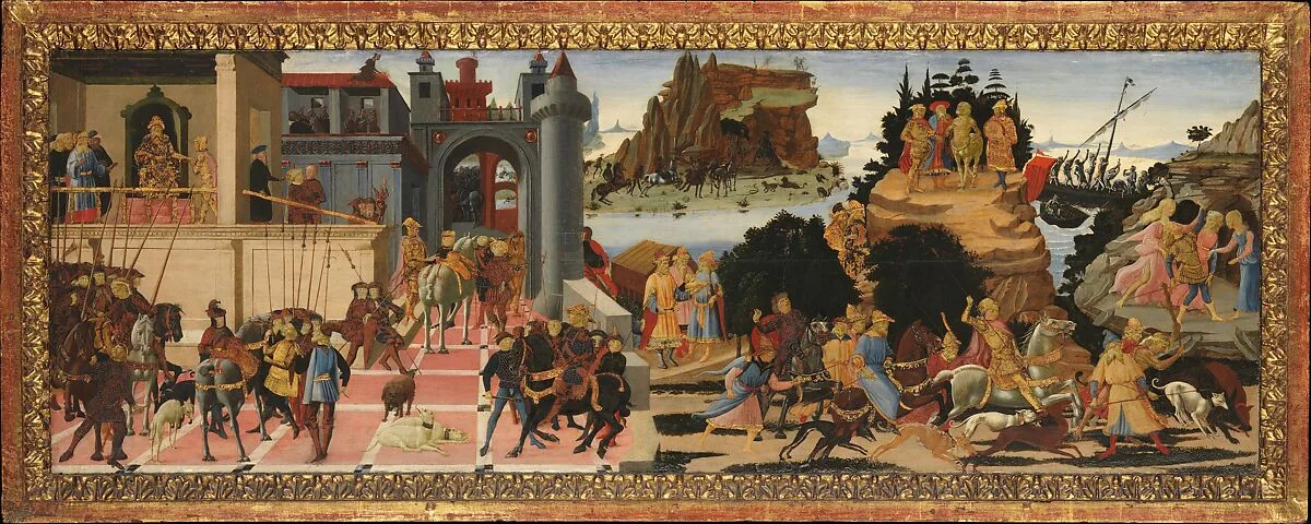 Scenes from the Story of the Argonauts — Jacopo di Arcangelo (called Jacopo del Sellaio)