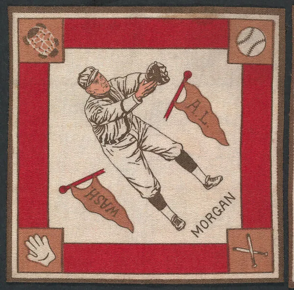 Ray Morgan, Washington, American League from Baseball Players Felt Blanket series (B18) — Unknown