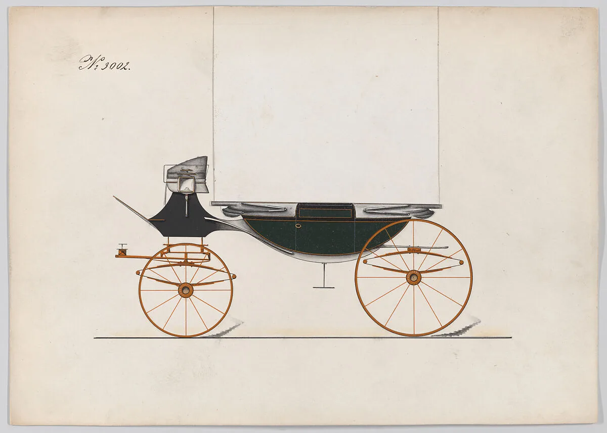 Design for Landau, No. 3002 — Brewster & Co.