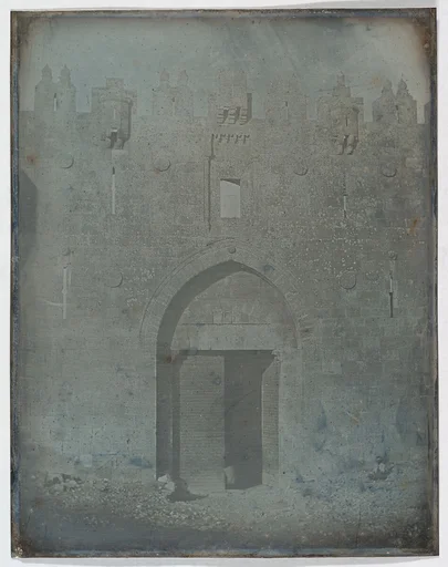 Damascus Gate, Jerusalem (208. Atlit. Syrie Chapelle. [sic])
