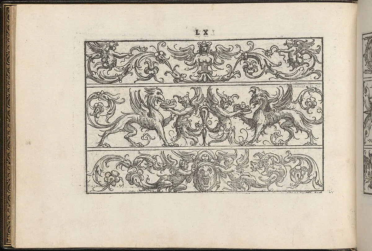 La Vera Perfettione del Disegno di varie sorti di recami, page 30 (verso) — Giovanni Ostaus|Giuseppe Salviati (Giuseppe Porta, called Il Salviati)