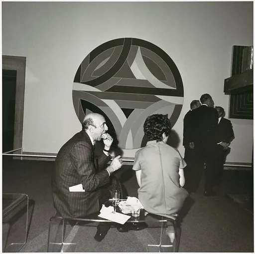 [Two People at an Opening at the Metropolitan Museum of Art]