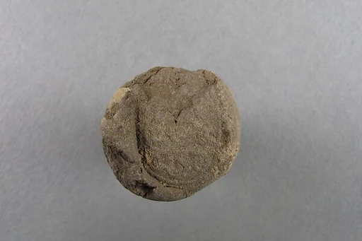 Seal impression on stamp shaped object