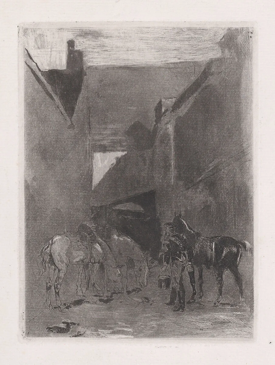 Cour de Caserne — John-Lewis Brown