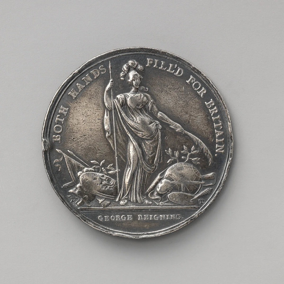 Jernegan's Lottery Medal — John Sigismund Tanner