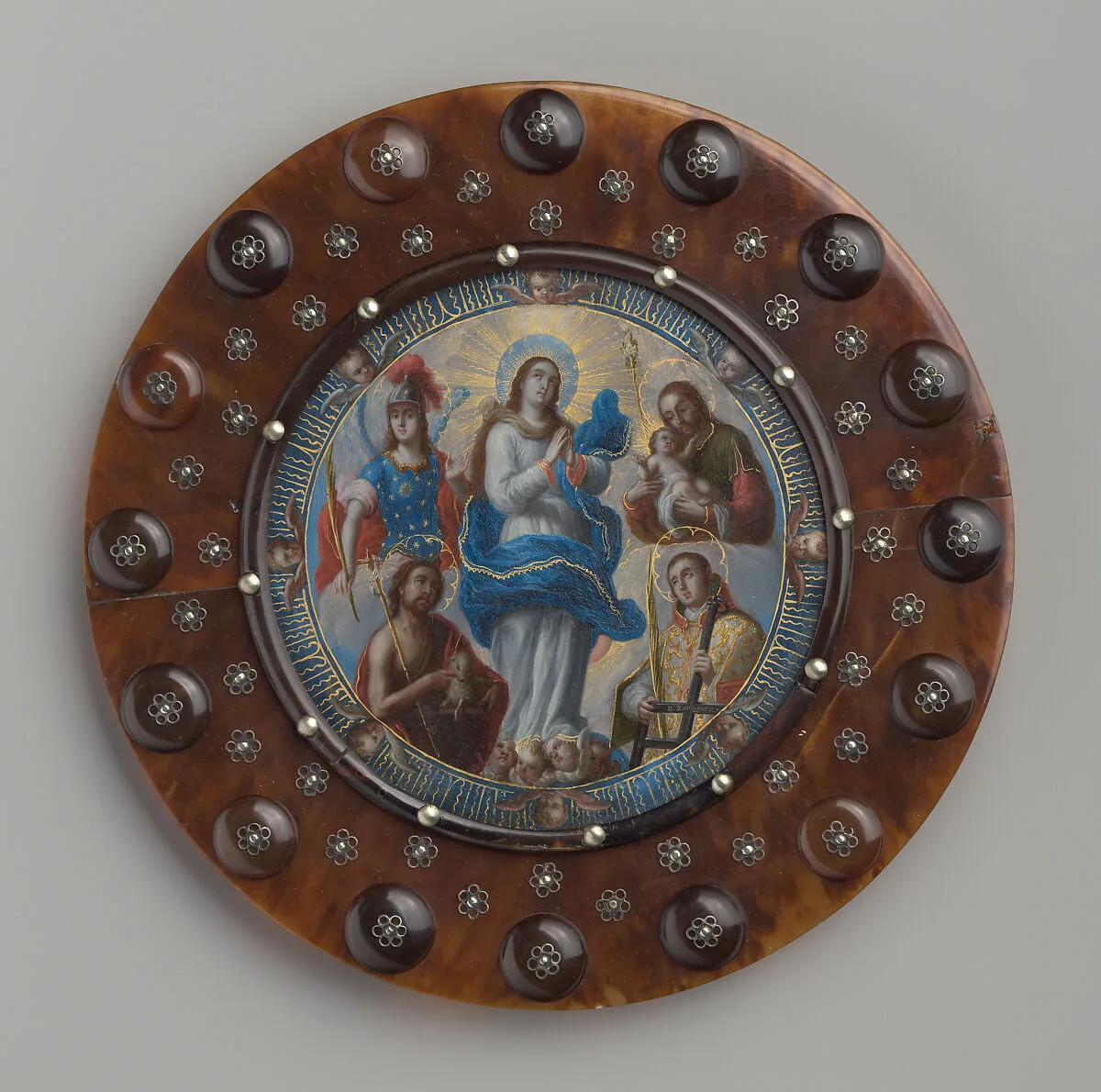 Nun’s Badge with the Virgin of the Immaculate Conception — Nicolás Rodríguez Juárez