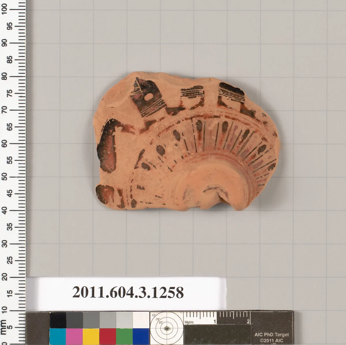 Terracotta fragment of a skyphos (deep drinking cup)? — Unknown