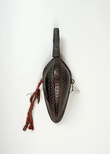 Powder Flask with Cord