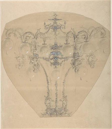 Design for a Gas Chandelier
