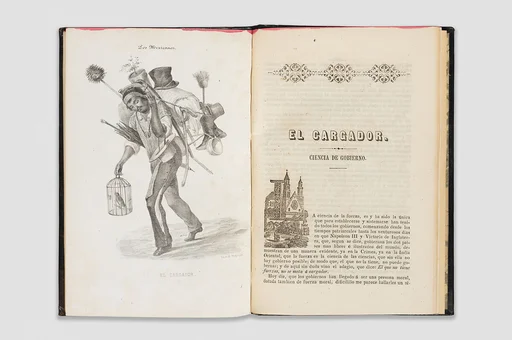 'Los Mexicanos pintados por sí mismos. Tipos y costumbres nacionales' (Mexico City, 1854)