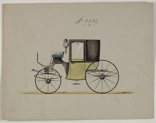 Design for Brougham, no. 3838