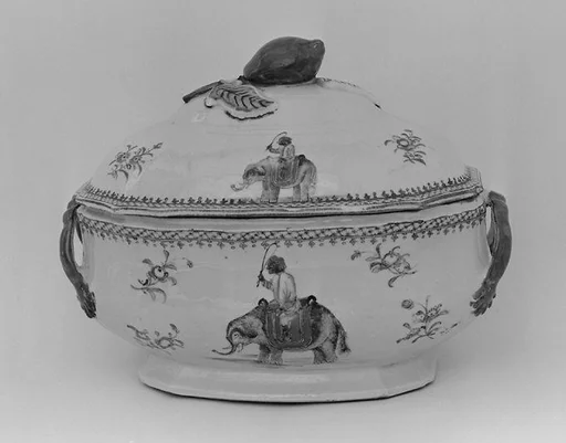 Tureen with cover