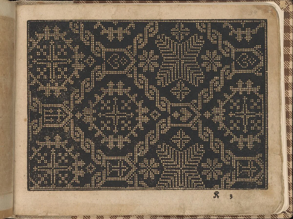New Künstlichs Modelbuch (Page 39 recto) — Bernhard Jobin