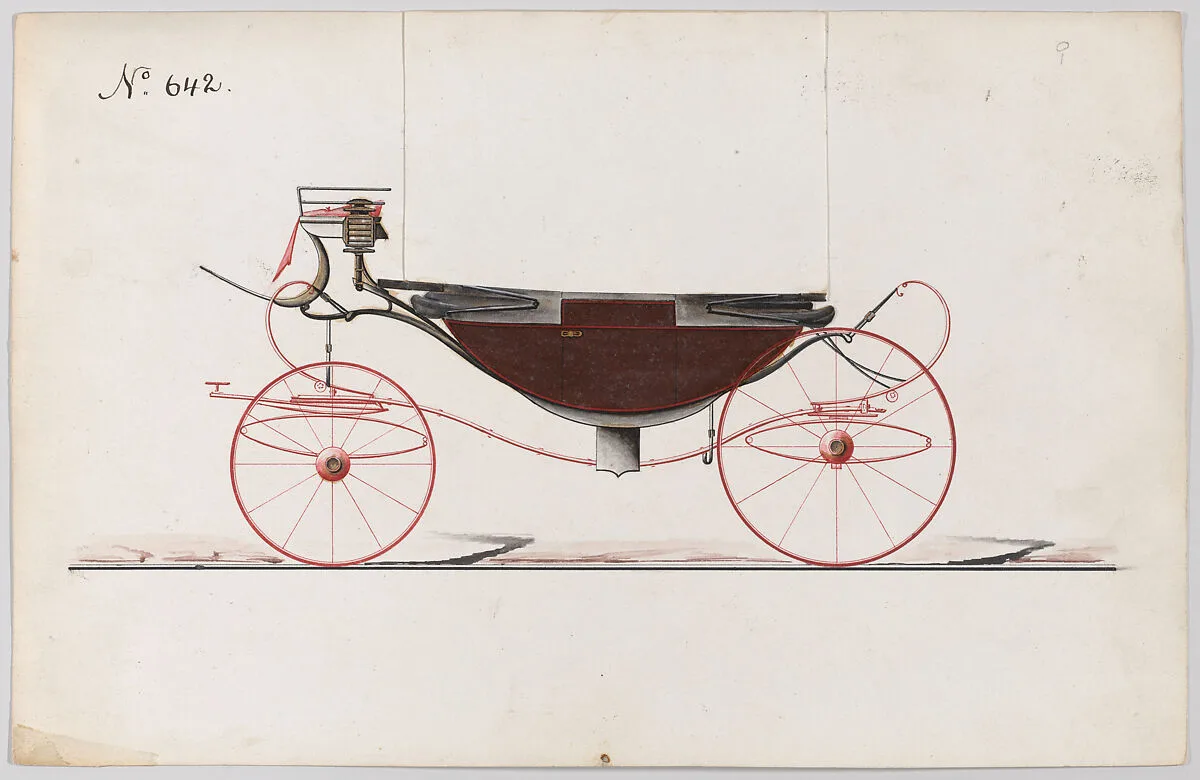 Design for Landau, no. 642 — Brewster & Co.