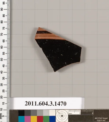 Terracotta fragment of a skyphos (deep drinking cup)