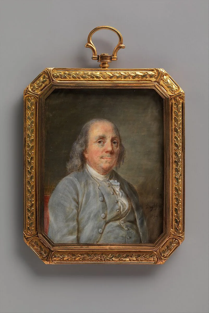 Benjamin Franklin — Joseph Siffred Duplessis