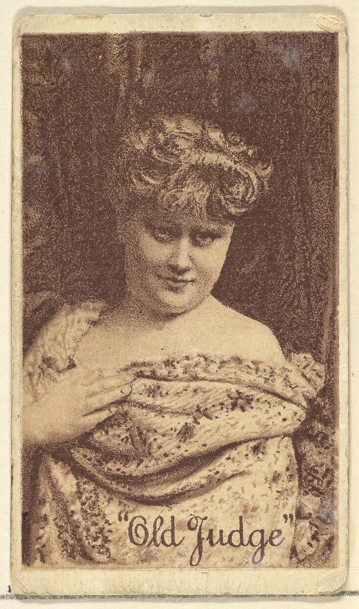 Actress from the Old Judge series (N167) for Old Judge Cigarettes — Goodwin & Company|Giles Lithographic Company